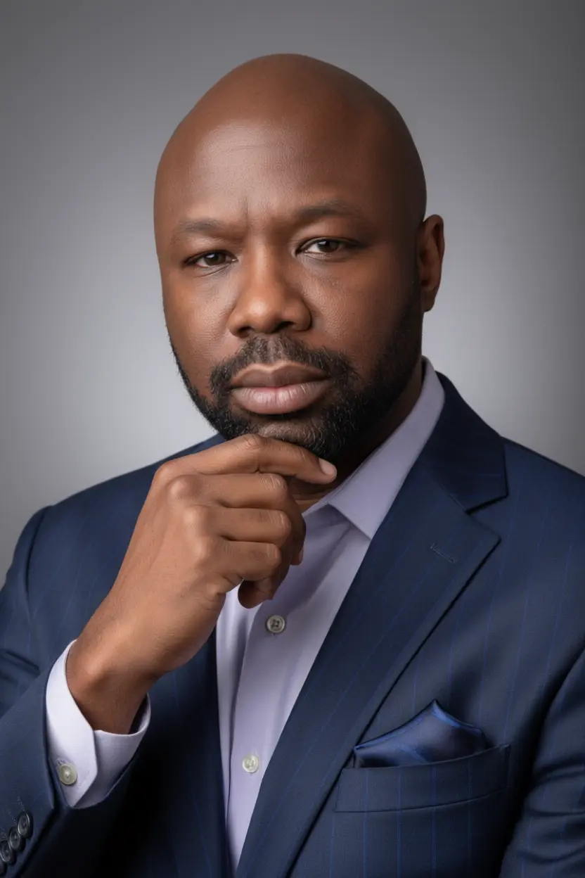 A professional headshot of Bola Ogunlana, a cloud and AI consultant.